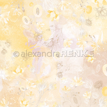 Design paper 'Honeydew melon blossom world' - P AR 10.3123 - A.RENKE