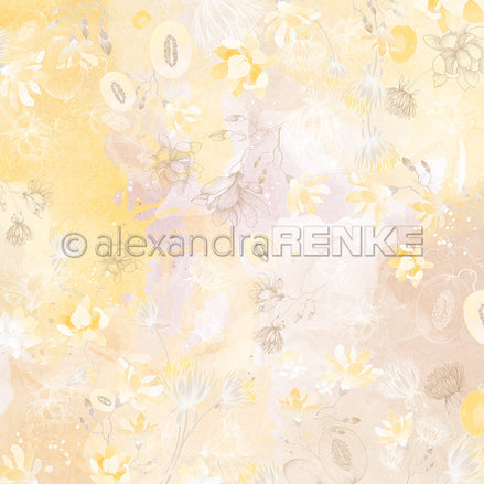 Design paper 'Honeydew melon blossom world' - P AR 10.3123 - A.RENKE