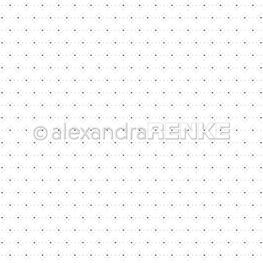 Design paper 'Heart in dot frame' - P-AR-10.3354 - A.RENKE
