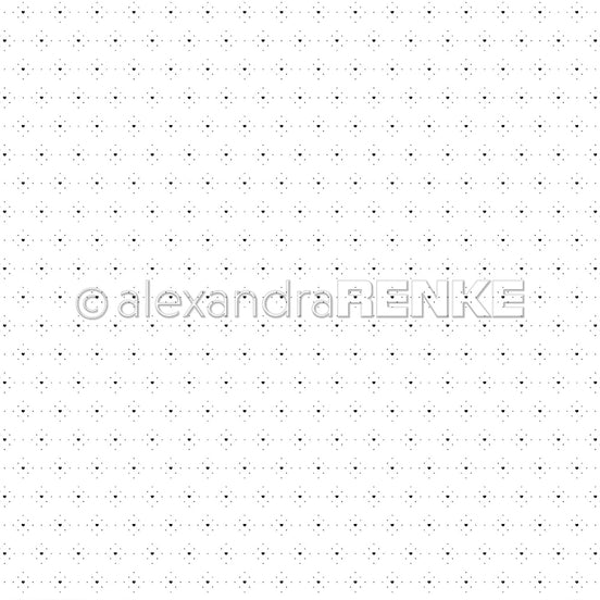 Design paper 'Heart in dot frame' - P-AR-10.3354 - A.RENKE