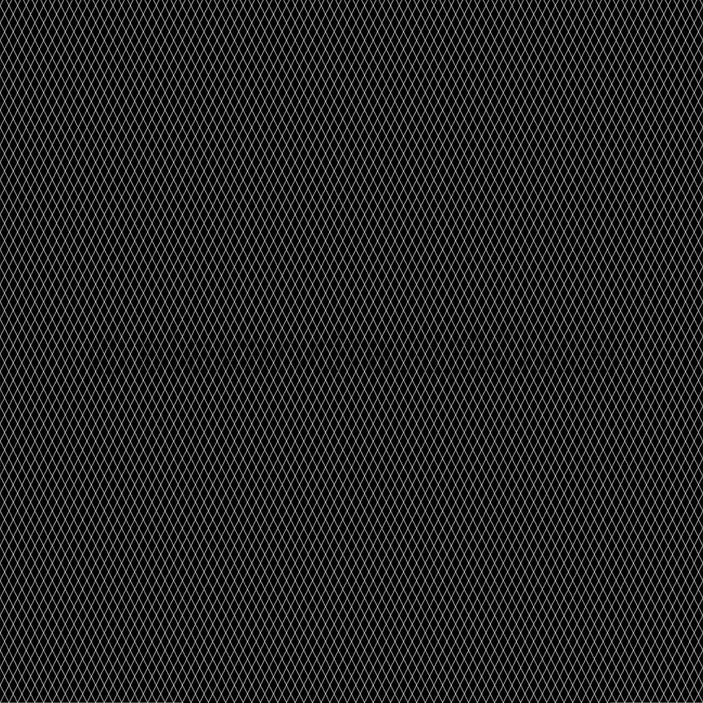 Design paper 'Fine rhombuses white on black' - P-AR-10.3367 - A.RENKE