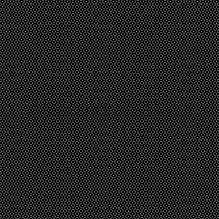 Design paper 'Fine rhombuses white on black' - P-AR-10.3367 - A.RENKE