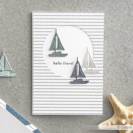 Design paper 'Jagged lines black' - P-AR-10.3371 - A.RENKE