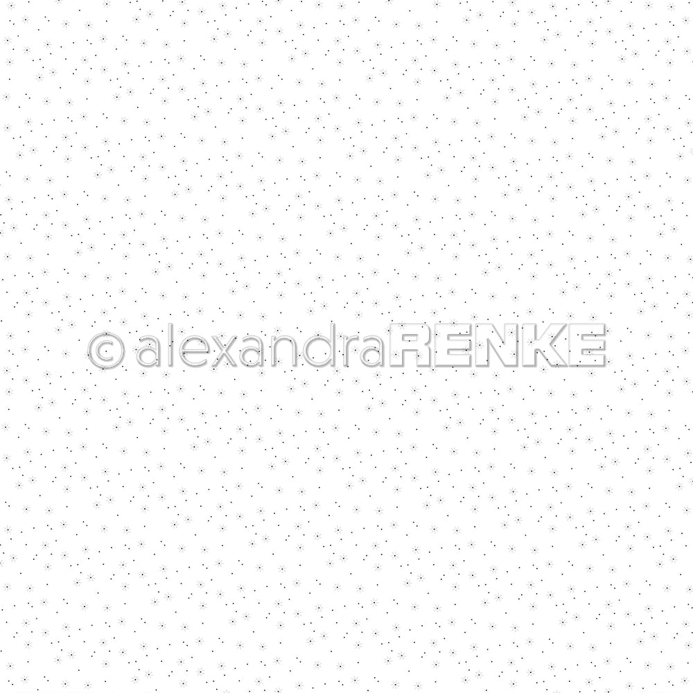 Design paper 'Scattered flowers gray' - P-AR-10.3376 - A.RENKE