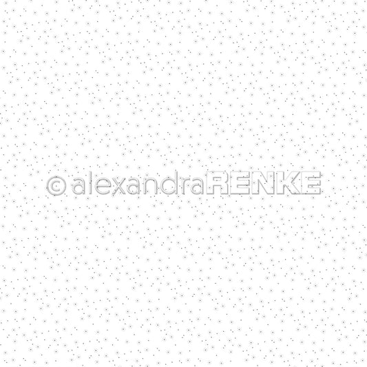 Design paper 'Scattered flowers gray' - P-AR-10.3376 - A.RENKE