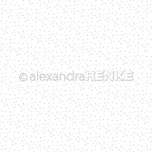 Design paper 'Scattered flowers gray' - P-AR-10.3376 - A.RENKE