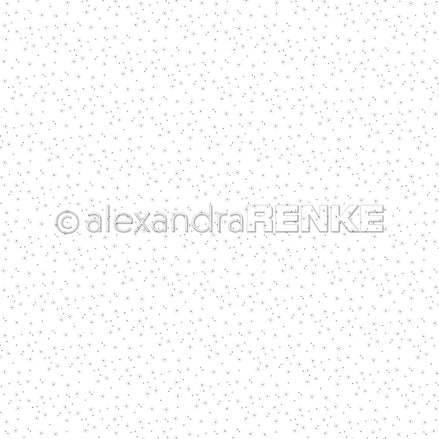 Design paper 'Scattered flowers gray' - P-AR-10.3376 - A.RENKE