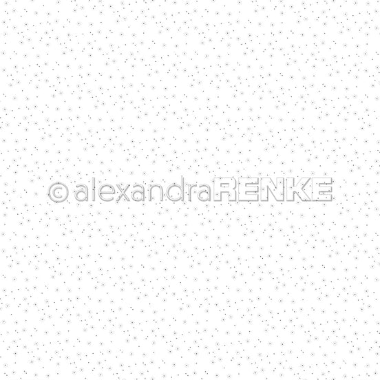 Design paper 'Scattered flowers gray' - P-AR-10.3376 - A.RENKE