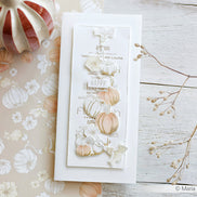 Design paper 'Pumpkins on white' - P-AR-10.3382- A.RENKE