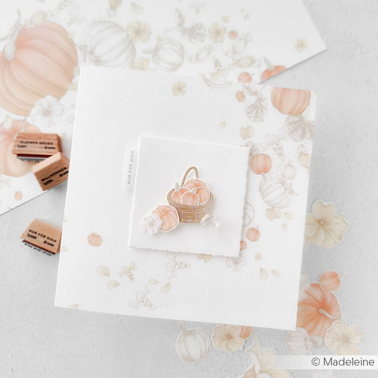 Design paper ' Pumpkin variation '- P-AR-10.3387- A.RENKE