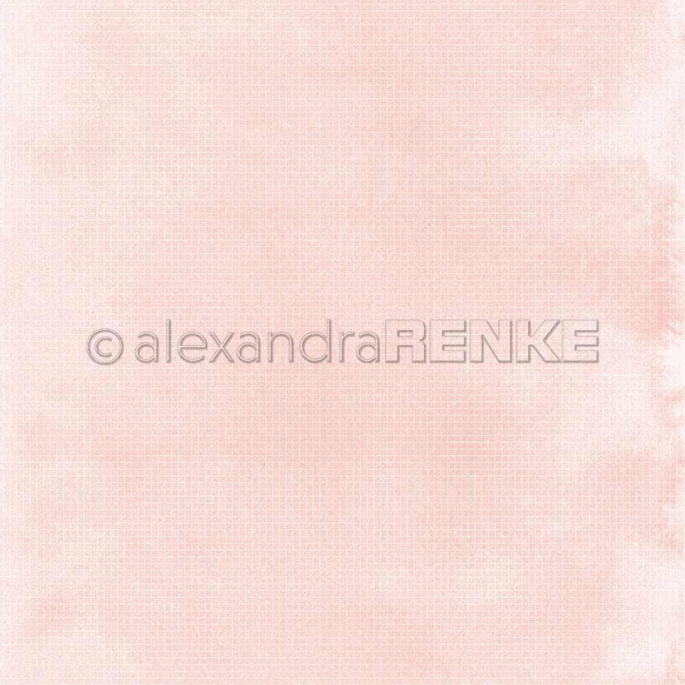 A.RENKE - Carta 'Grid on Mimi Pink" 10.3429