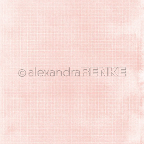 A.RENKE - Carta 'Grid on Mimi Pink" 10.3429