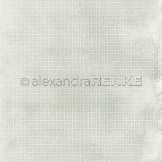A.RENKE - Carta 'Grid on Mimi sage green" 10.3432