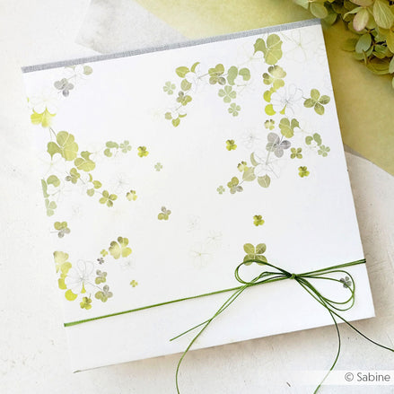 Design paper 'Green Lucky Clover Small'- P-AR-10.3489- A.RENKE