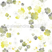 Design paper 'Green Lucky Clover Large'- P-AR-10.3490- A.RENKE