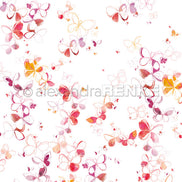 Design paper 'Lucky butterfly flurry medium'- P-AR-10.3493- A.RENKE