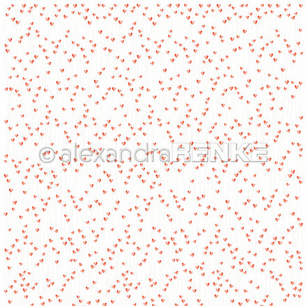 Design paper 'Fine hearts on a stick'- P-AR-10.3505- A.RENKE