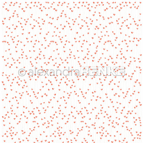 Design paper 'Fine hearts on a stick'- P-AR-10.3505- A.RENKE