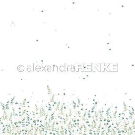 Design paper 'Delicate fern meadow'- P-AR-10.3511- A.RENKE