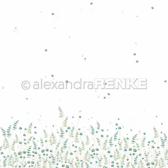 Design paper 'Delicate fern meadow'- P-AR-10.3511- A.RENKE