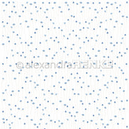 Design paper 'Fine blue flowers'- P-AR-10.3512- A.RENKE