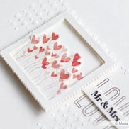 Design paper 'Fine Heart Rows'- P-AR-10.3516- A.RENKE