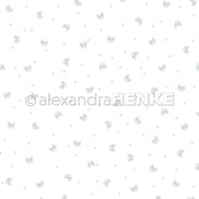 Design paper 'Magical Bow-Bustle Mint- P-AR-10.3526- A.RENKE