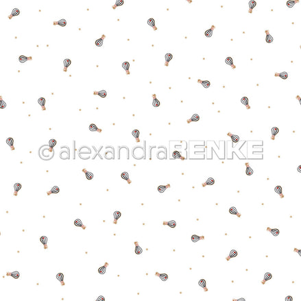 Design paper 'Hot Air Balloon Bustle'- P-AR-10.3542- A.RENKE