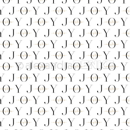 Design paper 'Large Typo combo Joy'- P-AR-10.3647- A.RENKE