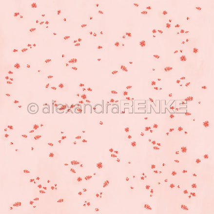 Design paper "Lisa's Figurines Blossom Rain" P-AR-10.3749 - A.RENKE