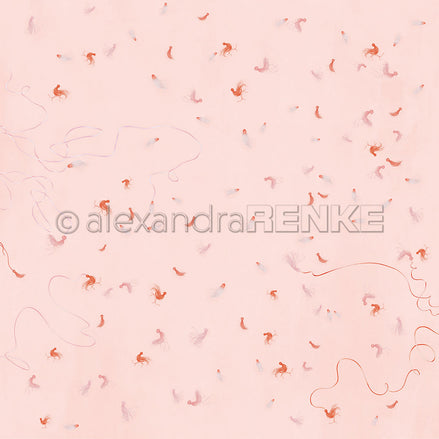 Design paper "Lisa's Figurines Tassel Rain" P-AR-10.3750 - A.RENKE