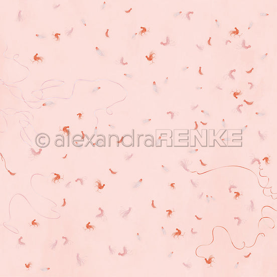 Design paper "Lisa's Figurines Tassel Rain" P-AR-10.3750 - A.RENKE