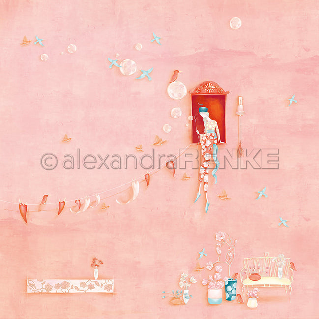 Design paper "Lisa's Figurines Soap Bubble Magic" P-AR-10.3752 - A.RENKE