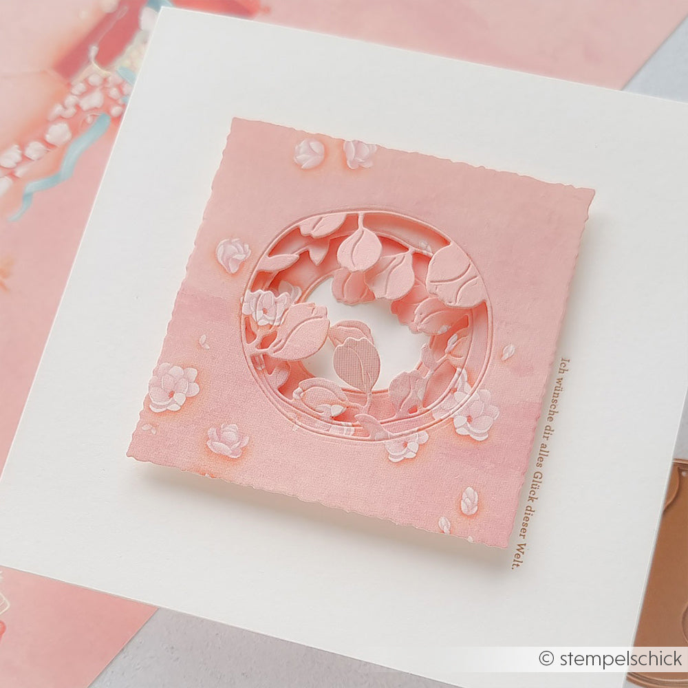 Design paper "Lisa's Figurines Magnolia Magic" P-AR-10.3753 - A.RENKE