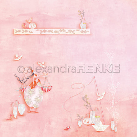 Design paper "Lisa's Figurines Balanced Scales Magic" P-AR-10.3755 - A.RENKE