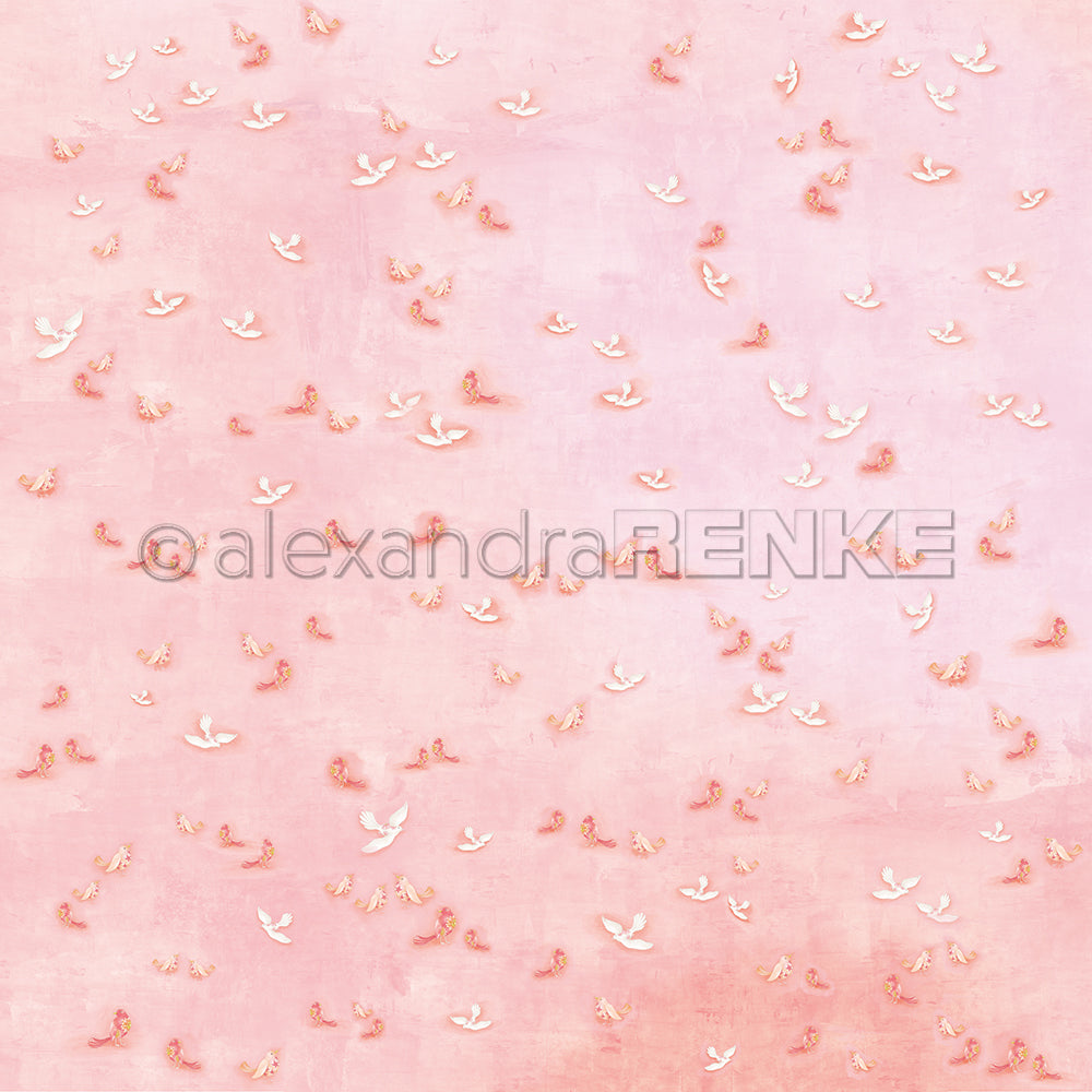 Design paper "Lisa's Figurines Flock of Birds" P-AR-10.3756 - A.RENKE