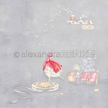 Design paper "Lisa's Figurines Film Magic" P-AR-10.3768 - A.RENKE