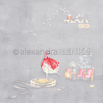 Design paper "Lisa's Figurines Film Magic" P-AR-10.3768 - A.RENKE