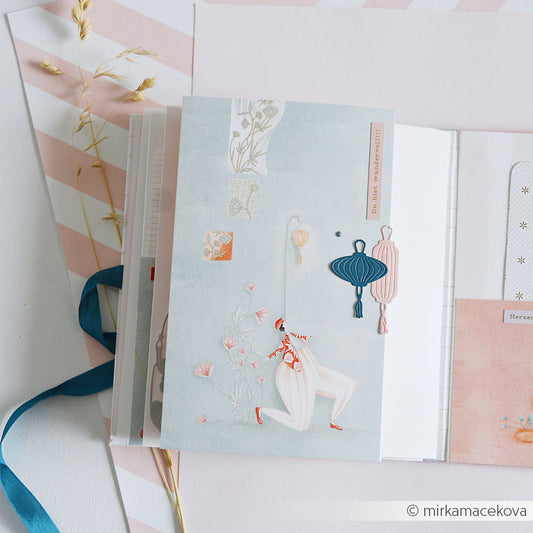 Design paper "Lisa's Figurines Magical Acrobats" P-AR-10.3774 - A.RENKE