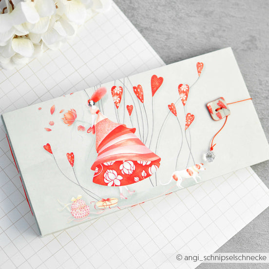 Design paper "Lisa's Figurines Heart Walk" P-AR-10.3780 - A.RENKE