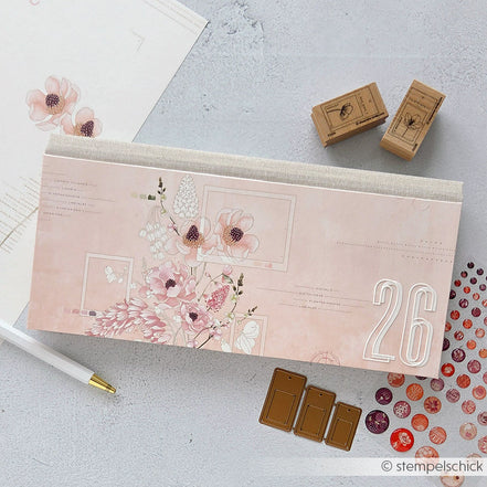 Design paper "Creative Floral Splendor Anemone Bouquet" P-AR-10.3851 - A.RENKE