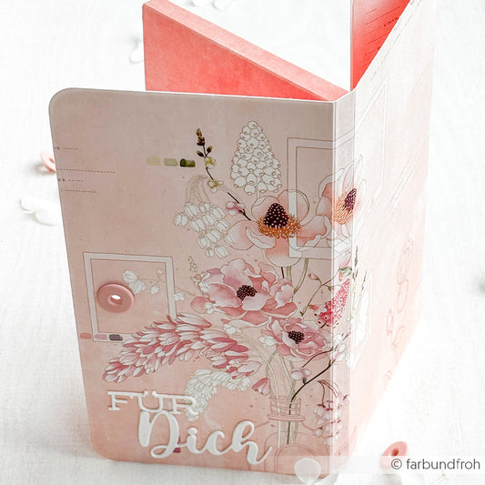 Design paper "Creative Floral Splendor Anemone Bouquet" P-AR-10.3851 - A.RENKE