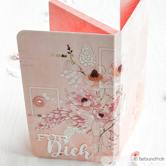 Design paper P-AR-10.3851 "Creative Floral Splendor Anemone Bouquet" - A.RENKE