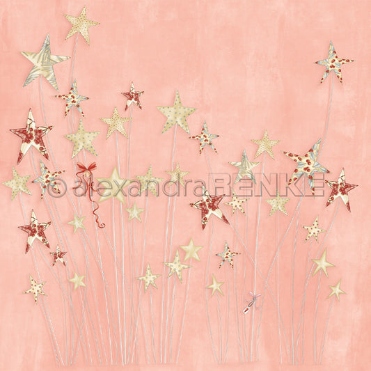 Design paper "Christmas Figurines Starry Forest" P-AR-10.3895 - A.RENKE