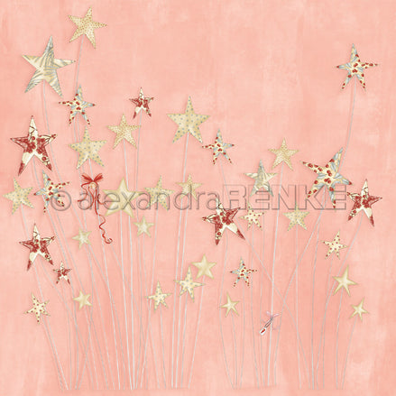 Design paper "Christmas Figurines Starry Forest" P-AR-10.3895 - A.RENKE