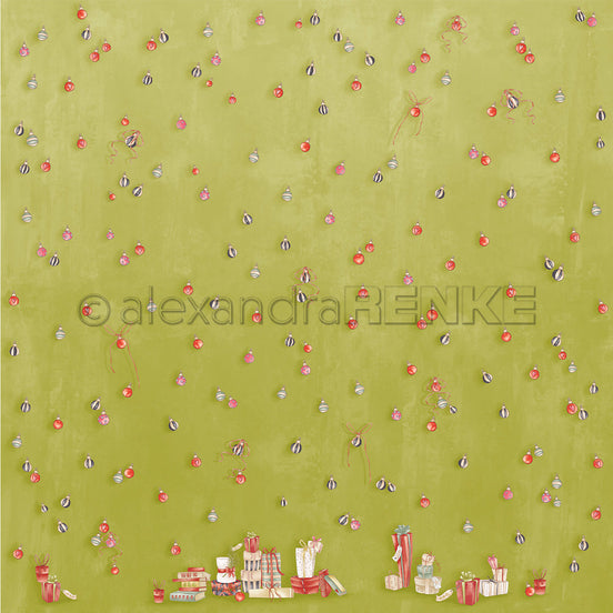 Design paper "Weihnachts Figurinen Kugelspaß" P-AR-10.3899 - A.RENKE