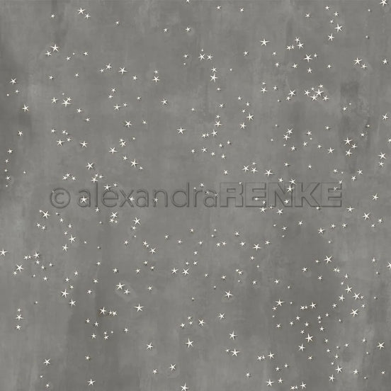 Design paper "Sternenzauber Diamantgrau " P-AR-10.3925 - A.RENKE