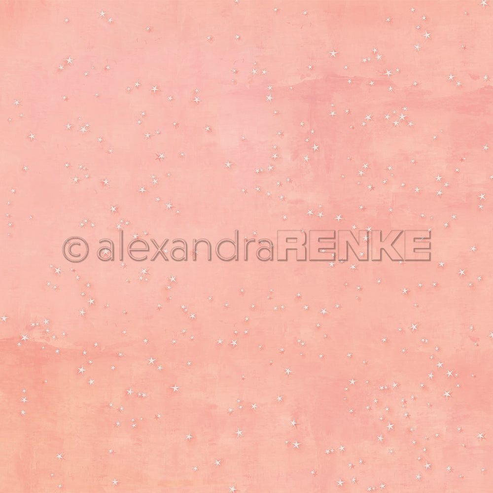 Design paper "Star Magic Apricot" P-AR-10.3934 - A.RENKE