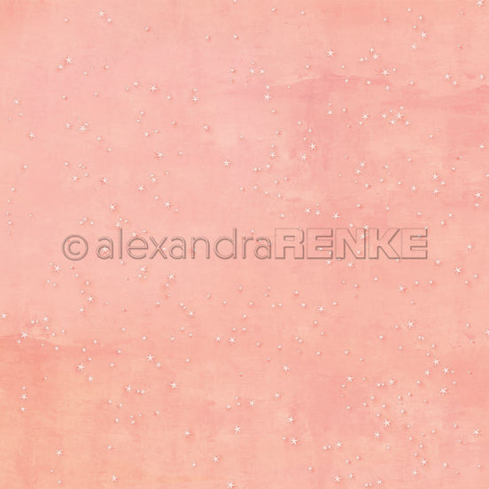 Design paper "Star Magic Apricot" P-AR-10.3934 - A.RENKE