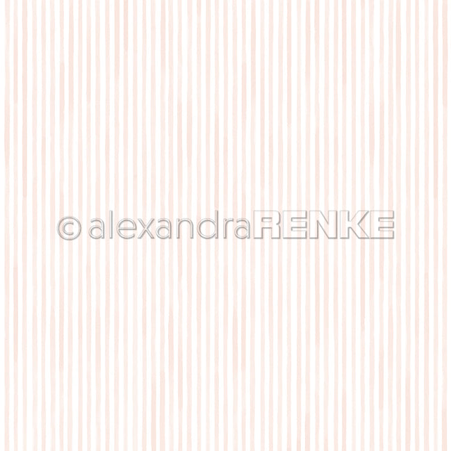 P-AR-10.4038 Design paper "Stripes pink" - A.RENKE